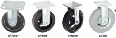 CAP5BR Plate casters for dolly bases.