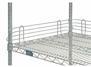 Nexel Wire Shelf Ledges 4'' High